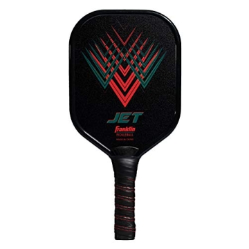 Franklin Sports Pickleball Paddle - Titus + Jet Aluminum Plated - USA Approved