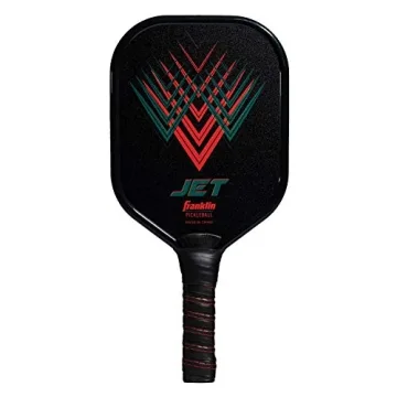 Franklin Sports Pickleball Paddle - Titus + Jet Aluminum Plated - USA Approved