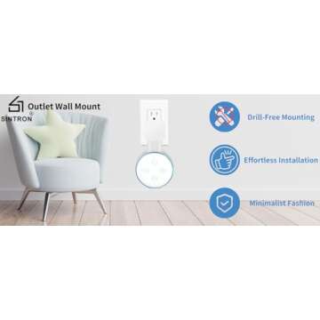 Sintron Wall Mount Holder for Dᴏt 3 and Google Mini