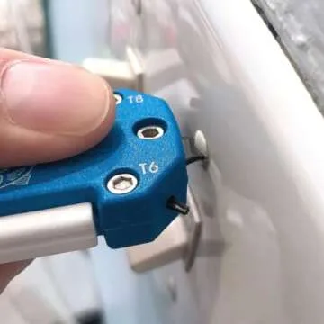 CUDA Knife, Shear & Hook Sharpener | Fishing Carbide & Ceramic Versatile Multi-Angle Sharpening Tool with T6, T8, T9, T10 & Flathead Drivers for Saltwater and Freshwater Use