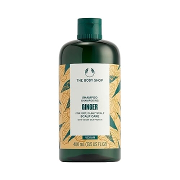 The Body Shop Ginger Scalp Care Shampoo - Ultimate Relief for Dry Scalps - 13.5 Fl Oz
