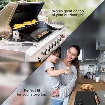 Hungry Chef Pizza Oven For Grill - Fast & Easy Pizza Making