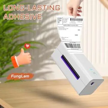 8 Rolls 4XL Direct Thermal Shipping Labels for DYMO 4XL