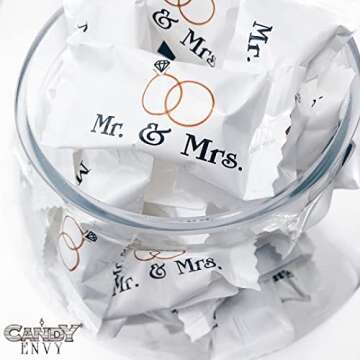 Mr. and Mrs. Buttermints for Weddings - 13oz Bag