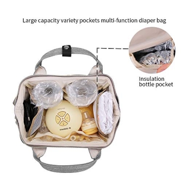 Stylish GOGOSO Breast Pump and Cooler Bag for Moms