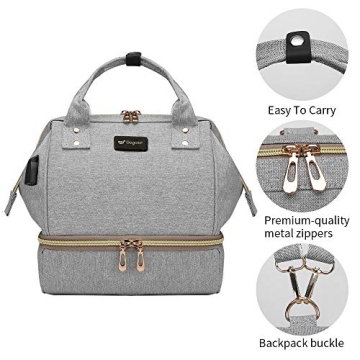 Stylish GOGOSO Breast Pump and Cooler Bag for Moms