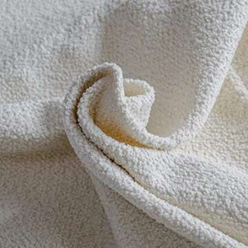 Artcest Decorative Boucle Square Throw Pillow Covers, 20x20