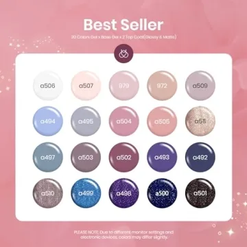 Beetles Winter Gel Nail Polish Kit 23Pcs for Gorgeous Nails