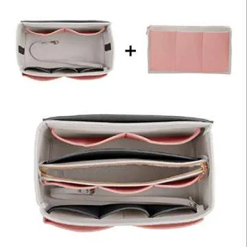 ZTUJO Purse Organizer - Stylish & Functional Handbag Insert