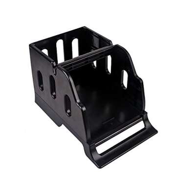 LabelRange Label Holder for Rolls and Fanfold Labels - Desktop Label Printer Accessory