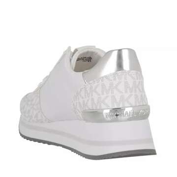 Michael Kors Monique Trainer Bright White 8 M