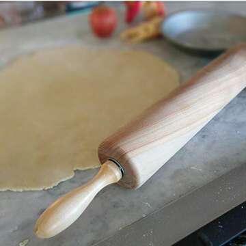 Ateco 15300 Professional Rolling Pin for Perfect Baking