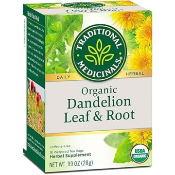 Organic Dandelion Tea for Kidney and Digestion Support