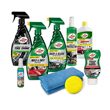 Turtle Wax 50754 Ultimate Car Care Kit - 10-Piece Complete Car Detailing Set