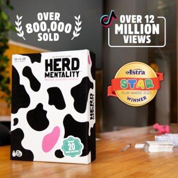 Herd Mentality Game | Fun for All Ages & Group Sizes | Party Must-Have!