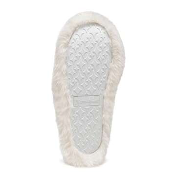 PajamaGram Women's Fluffy Slippers for Comfort and Style
