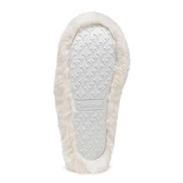 PajamaGram Women's Fluffy Slippers for Comfort and Style