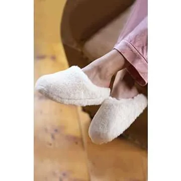 PajamaGram Women's Fluffy Slippers for Comfort and Style