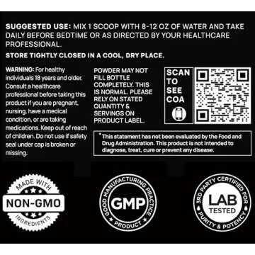 Triple Sleep Magnesium Powder for Deep Rest & Relaxation