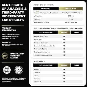 Triple Sleep Magnesium Powder for Deep Rest & Relaxation