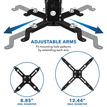 Versatile Universal Projector Mount for All Projectors