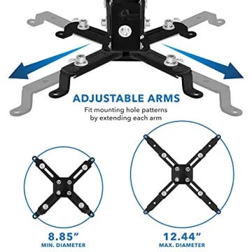 Versatile Universal Projector Mount for All Projectors