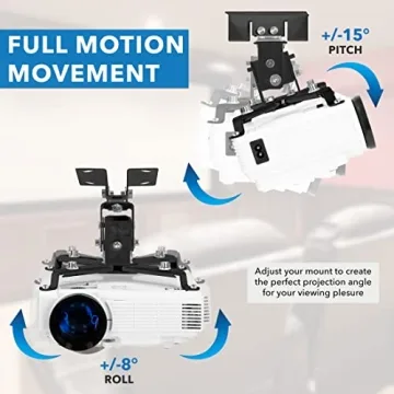 Versatile Universal Projector Mount for All Projectors