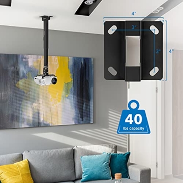 Versatile Universal Projector Mount for All Projectors