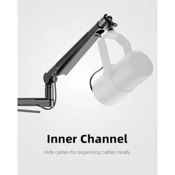 TODI Adjustable Desk Mic Stand - Low/High Profile Arm