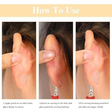Lobe Wonder Ear Lobe Support Patches for Perfect Earrings