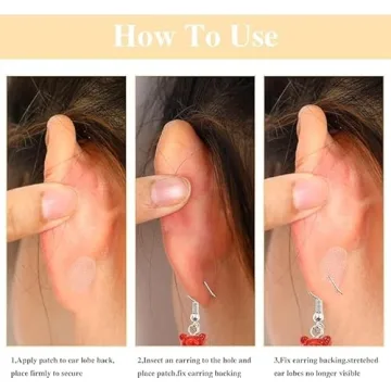 Lobe Wonder Ear Lobe Support Patches for Perfect Earrings
