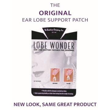 Lobe Wonder Ear Lobe Support Patches for Perfect Earrings