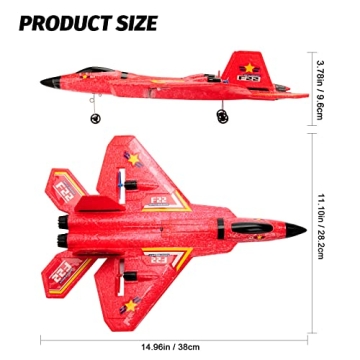 ANTSIR Remote Control F-22 Raptor - Easy to Fly RC Plane