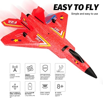 ANTSIR Remote Control F-22 Raptor - Easy to Fly RC Plane