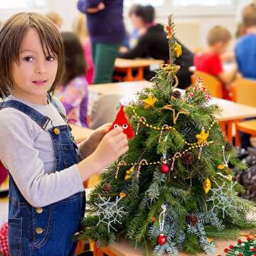 700 Pcs Christmas Pipe Cleaners Craft Set for All Ages