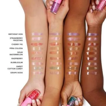 Too Faced Kissing Jelly Lip Oil Gloss – Vegan High-Shine Gloss with Nourishing Oils, 0.15 Fl Oz, R...