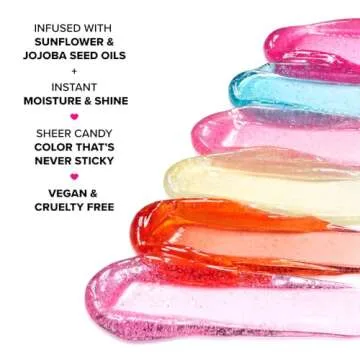 Too Faced Kissing Jelly Lip Oil Gloss | Hydrating Shine