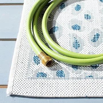 SAFAVIEH Courtyard Rug 8' x 10' Waterproof Easy Clean