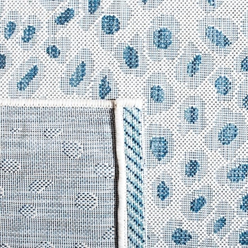 SAFAVIEH Courtyard Rug 8' x 10' Waterproof Easy Clean