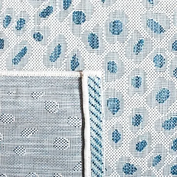 SAFAVIEH Courtyard Rug 8' x 10' Waterproof Easy Clean