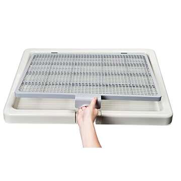 Smart Paws Corgi Potty Training Toilet,French Bulldog Training Tray,Pet Pads Holder,Dog Toilet 65X52...