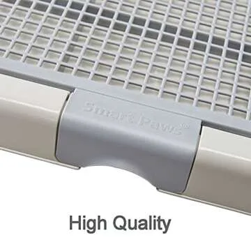 Smart Paws Corgi Potty Training Toilet,French Bulldog Training Tray,Pet Pads Holder,Dog Toilet 65X52CM