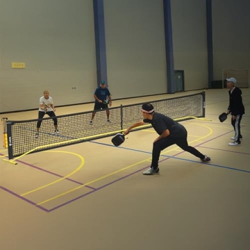 JAYA Stable Pickleball Net with Holder, Easy Setup, 22 Feet