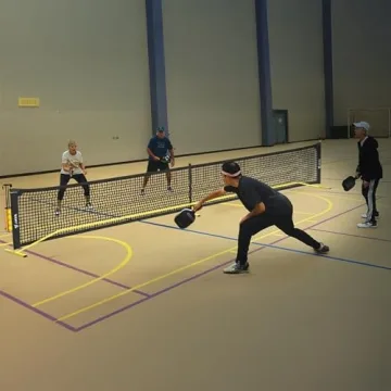 JAYA Stable Pickleball Net with Holder, Easy Setup, 22 Feet