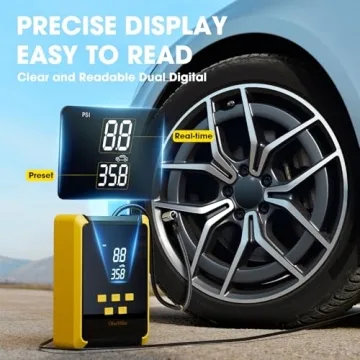 Portable Electric Tire Inflator for Fast Inflation