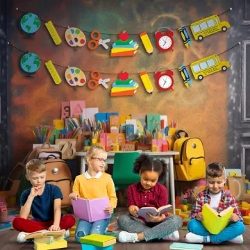 KatchOn 10ft Vibrant Reusable Back to School Banner