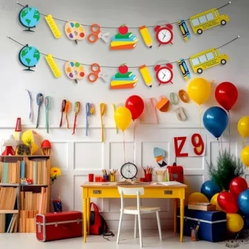 KatchOn 10ft Vibrant Reusable Back to School Banner