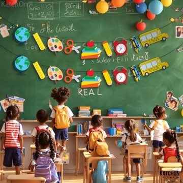 KatchOn 10ft Vibrant Reusable Back to School Banner