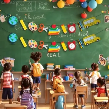 KatchOn 10ft Vibrant Reusable Back to School Banner