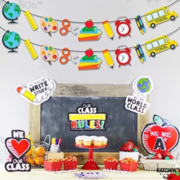 KatchOn 10ft Vibrant Reusable Back to School Banner